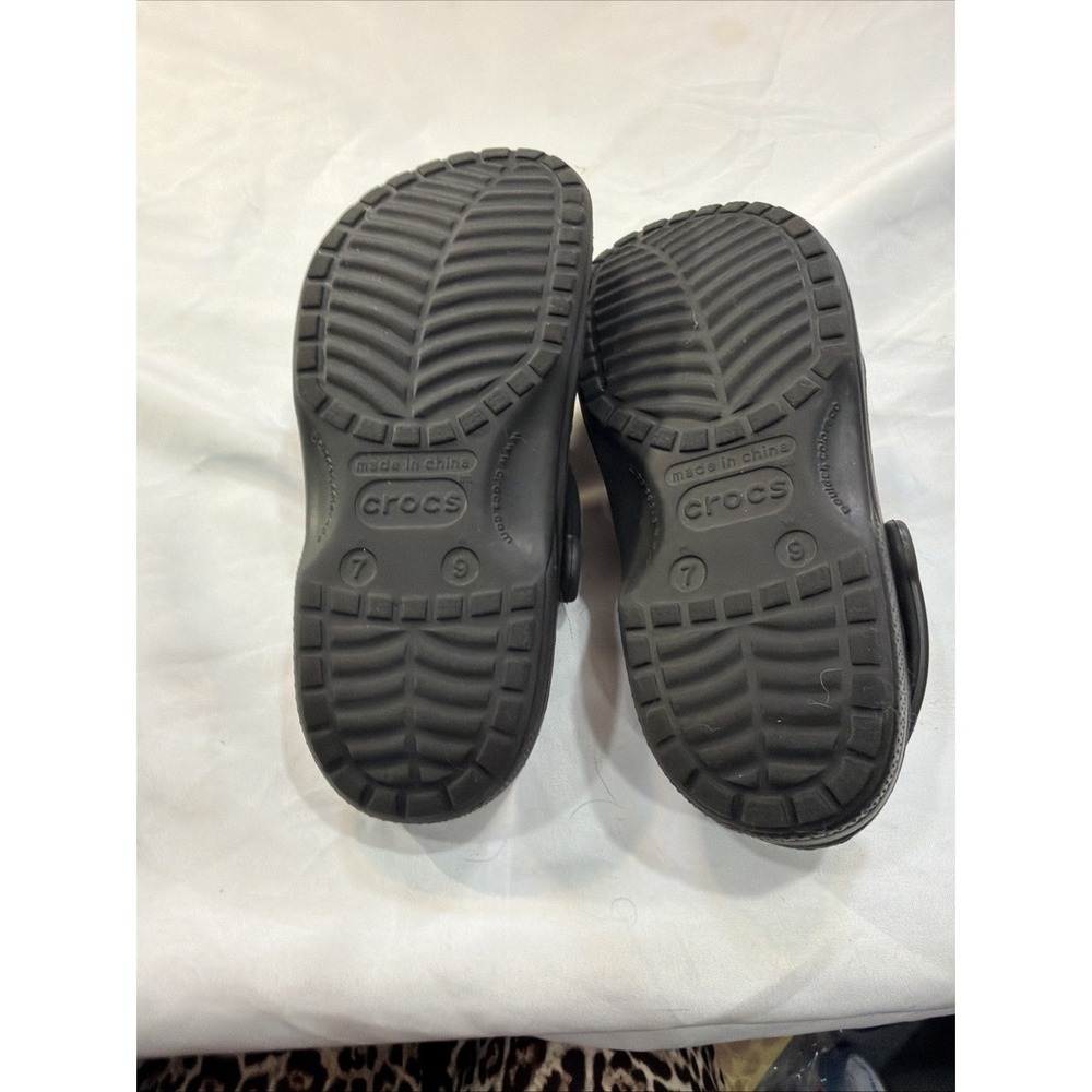 Crocs Bistro Clog Black Men's 7‎ Woman's 9 Clean , New Comfortable Nurse, Res - Picture 6 of 8